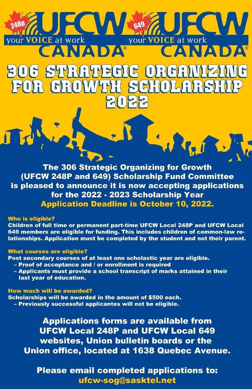 306 Strategic Organizing for Growth Scholarship